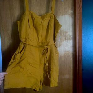 Mustard Romper